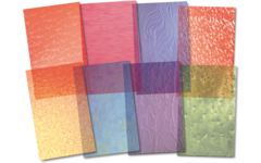 Vliegerpapier matglas assorti 14 x 22 cm, 24 vel