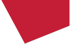Etalagekarton 48 x 68 cm rood 380 grs, 10 vel