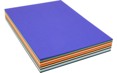 Dun Engels karton A4, 240 vel ass. 12 kleuren, 140 grs.