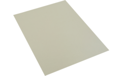 Dik engels karton 50 x 70 cm zilver 290 grs.