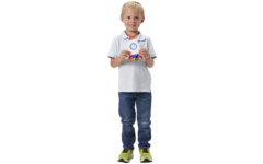 Fotolijst karton raket 9 x 9 x 17 cm, 24 stuks