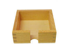 Vouwbladenbakje 10 x 10 cm