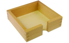 Vouwbladenbakje 10 x 10 cm