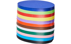 Vouwkartons ovaal 16 cm 120 grs 12-kleuren 480 vel