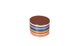 Vouwbladen rond 16 cm 60 grs 12-kleuren 480 vel