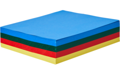Vouwbladen 16 x 16 cm 60 grs 4-kleuren 480 vel