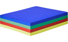 Vouwkartons 16 x 16 cm 140 grs 4-kleuren 240 vel