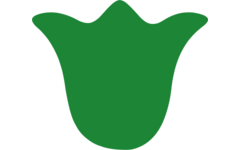 Plakfiguren tulp, 400 stuks