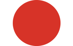 Plakfiguren rond 12 mm, rood 400 stuks
