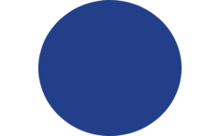 Plakfiguren rond 12 mm, blauw 400 stuks