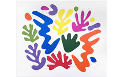Plakfiguren assorti Matisse stijl, 148 stuks
