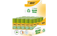 Plakstift BIC ECOlutions 21 gram box met 20 stuks 12 + 8 gratis!