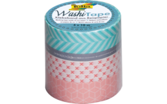 Washi-Tape set van 4,  geometrisch