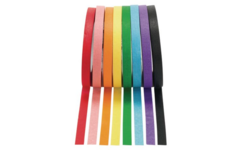 Crêpeplakband assorti 13 mm x 55 meter, 8 rollen