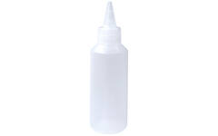 Lijmfles leeg 100 ml 100% recycled met dop, 24 stuks