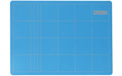 Snijmat 22x30cm 3-laags, blauw