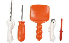 Pompoen snijden set, 5 delig