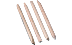 Boetseerhoutjes, 4 stuks ass.