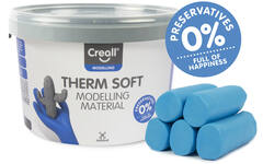 Klei Creall therm soft blauw, 2 kg - vanaf 8 jaar