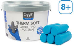 Klei Creall therm soft blauw, 2 kg - vanaf 8 jaar