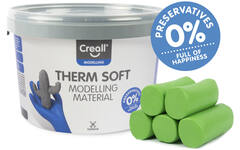 Klei Creall therm soft groen, 2 kg - vanaf 8 jaar