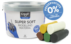 Klei Creall Super soft assorti Safari, 1750 gram