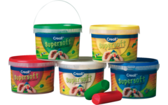 Klei Creall Super soft rood, 1750 gram