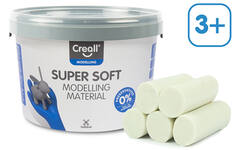 Klei Creall Super soft wit, 1750 gram