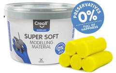 Klei Creall Super soft geel, 1750 gram