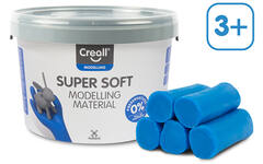 Klei Creall Super soft blauw, 1750 gram