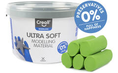 Klei Creall Ultra soft groen, 1100 gram