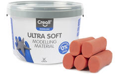 Klei Creall Ultra soft rood, 1100 gram