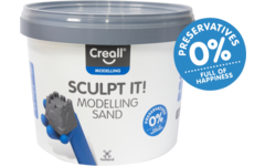 Modelleerzand Creall Sculpt it! naturel, 5000 ml