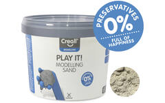 Modelleerzand Creall Play it! naturel, 750 g.