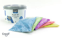 Modelleerzand Creall Play it! naturel, 750 g.