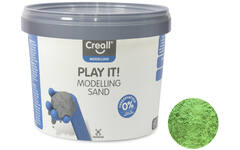 Modelleerzand Creall Play it! groen, 750 g