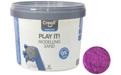 Modelleerzand Creall Play it! paars, 750 g