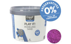 Modelleerzand Creall Play it! paars, 750 g