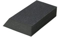 Schuurspons 60 grit voor bewerking speksteen