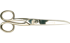 Schaar 15,5 cm rvs linkshandig