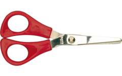 Kleuterschaartje 14 cm rood
