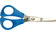 Kleuterschaartje 14 cm blauw