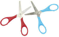 Kinderschaartje 12 cm, rood