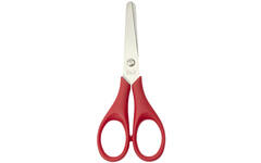 Kinderschaartje 12 cm, rood