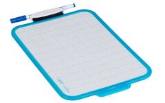 Whiteboard/wisbord BIC Velleda 19 x 26 cm blauw. 24 stuks