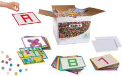 PlayMais® EDULINE MOSAIC 12.000 stuks, 6 doekjes, 48 kaarten
