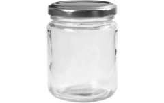 Glazen pot 9,1 x 6,8 cm, 12 stuks