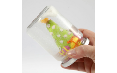 Glazen pot 9,1 x 6,8 cm, 12 stuks