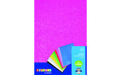 Foam knutselvellen A4 glitter assorti, 10 vel