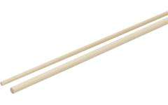 Stokjes hout rond  3/5 mm x 91 cm, 20 stuks